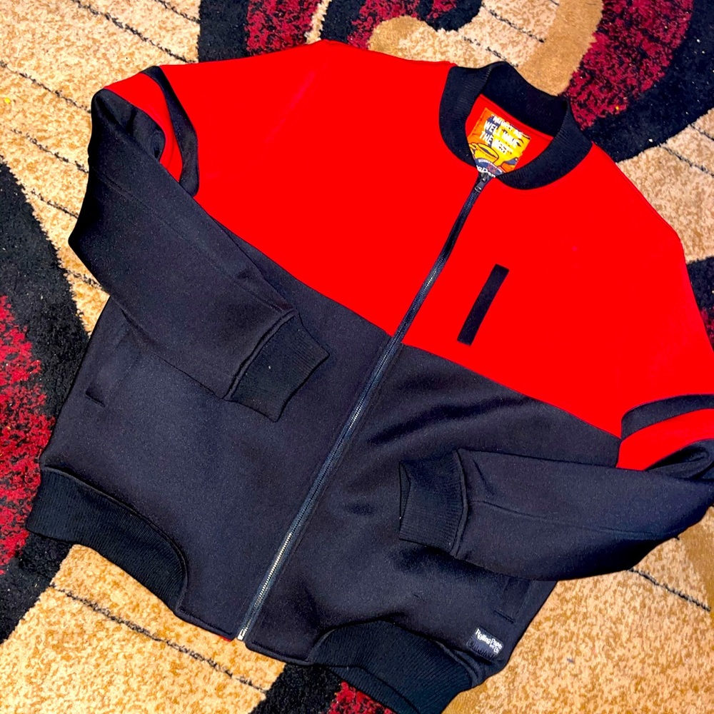 Rolling papers foam varsity cut jacket 🔥